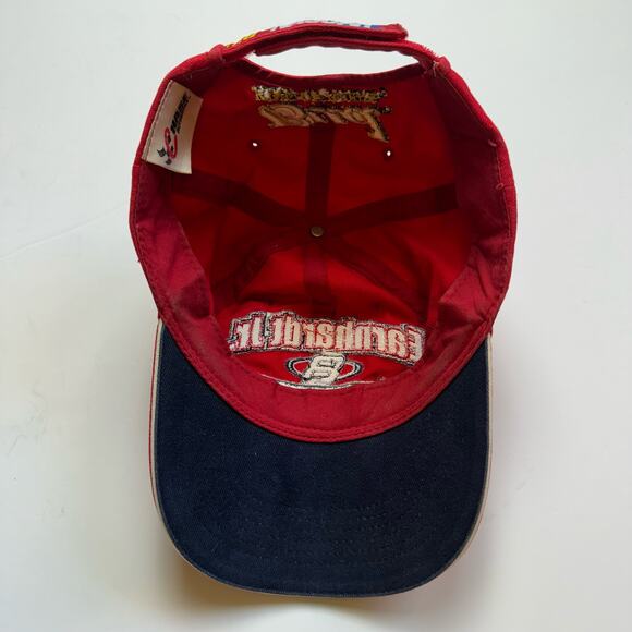 Dale Earnhardt JR #8 All Star Game VTG 2001 Snapback Red Cap Hat Casual NASCAR - Picture 10 of 12
